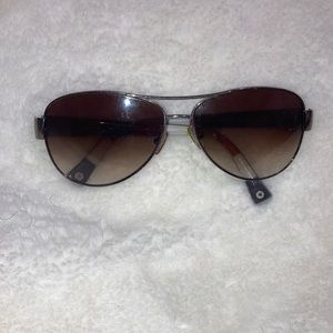 Coach prescription glasses (Dark silver / pink)